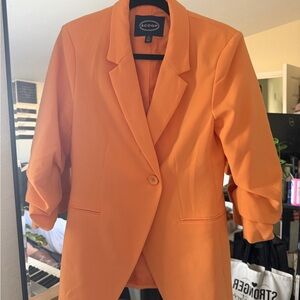 Scoop Women's Bright Orange Blazer